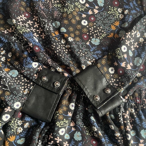 Molly Bracken Long Floral Print Prairie Dress Size S/M - Picture 8 of 16